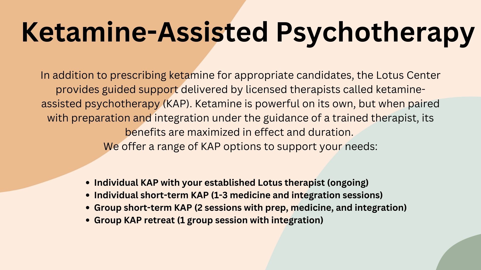 Ketamine-Assisted Psychotherapy