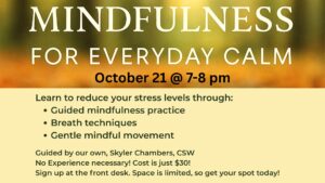 mindfulness class in Salt Lake City