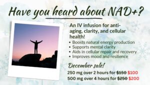 healing through NAD+