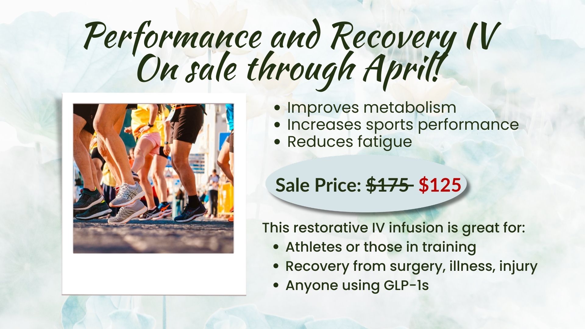 IV therapy for energy